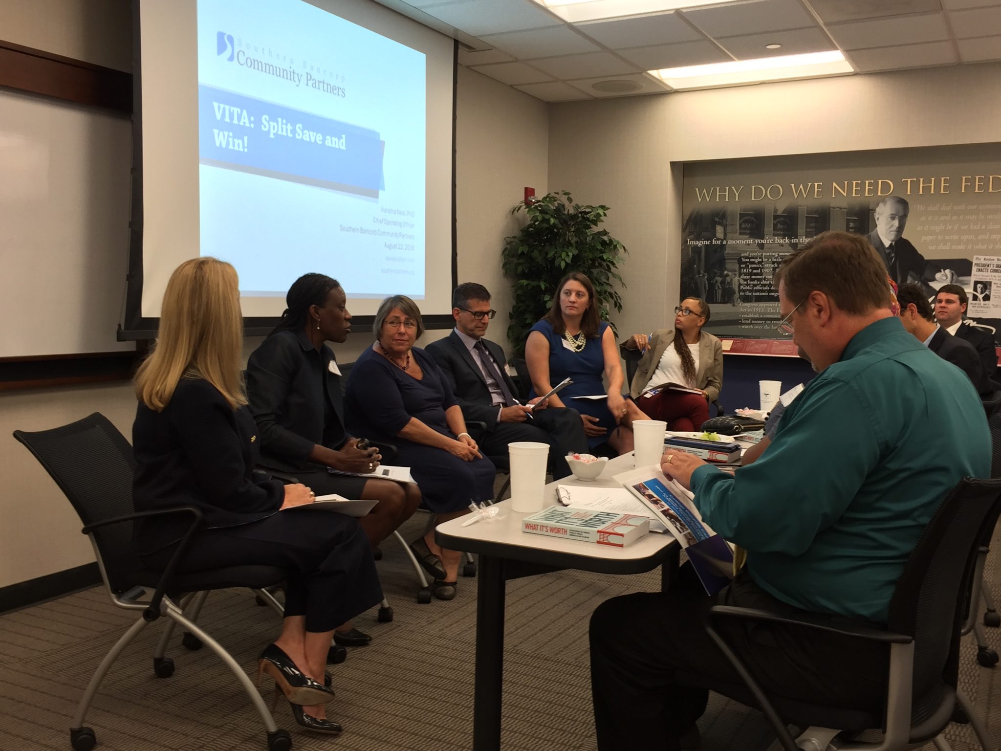 Karama Neal presents on Split, Save and Win