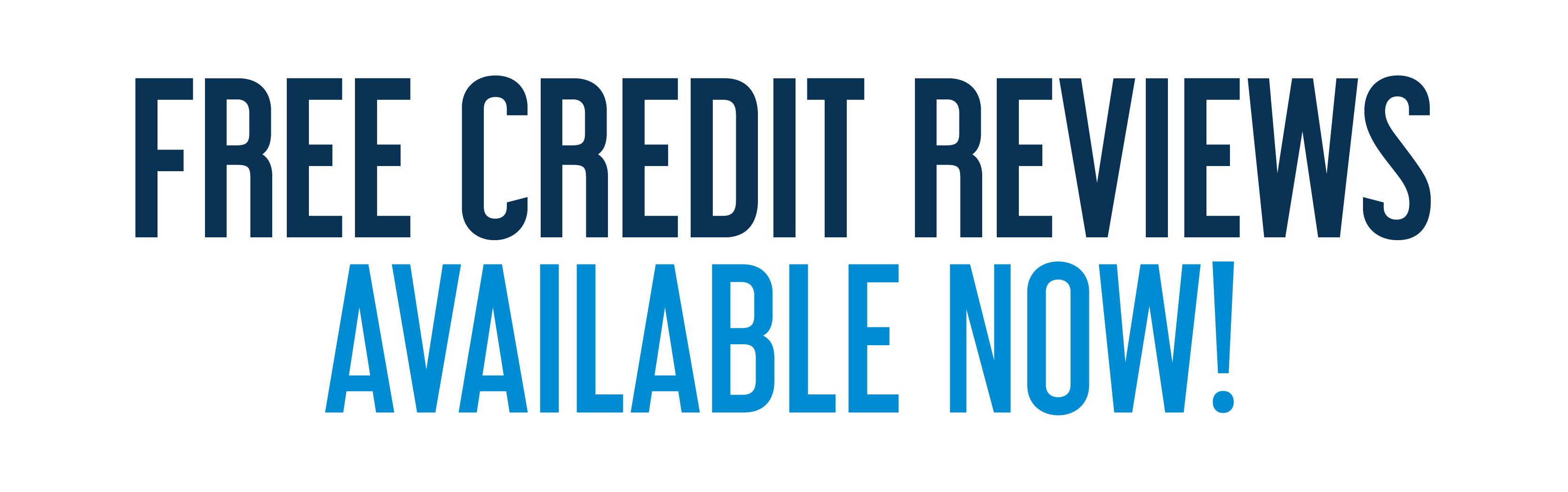 free credit reviews