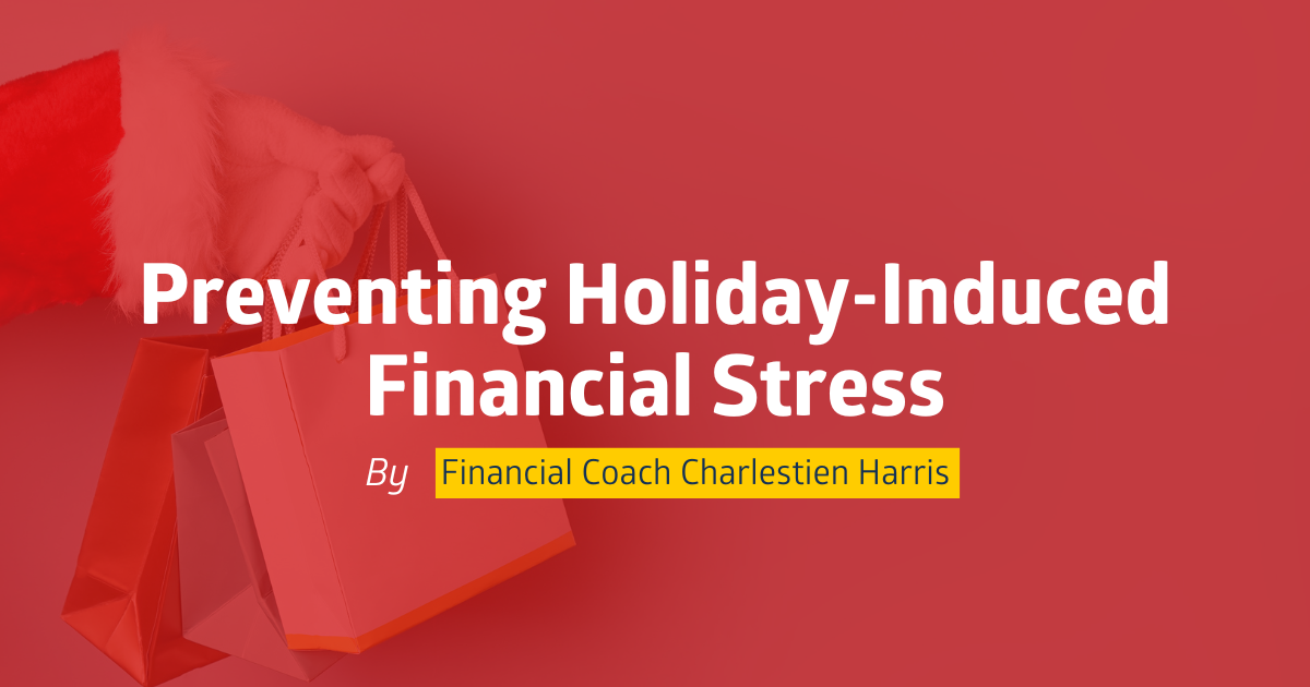 Cover image showing title text with Santa's hand holding gifts in the background