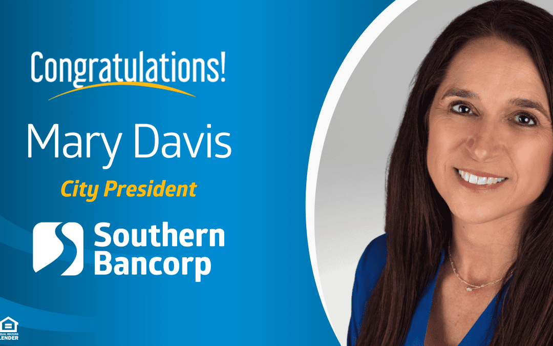 Southern Bancorp’s Mary Davis Promoted to City President